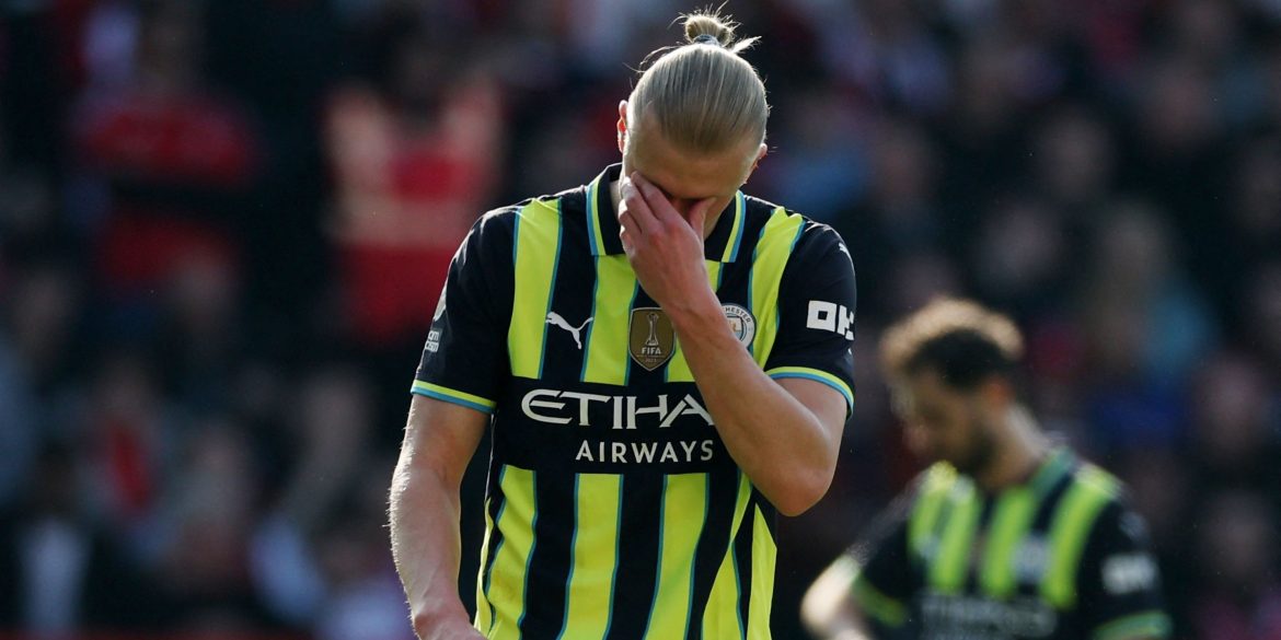 Aston Villa take hilarious swipe at Haaland after victory against Man City