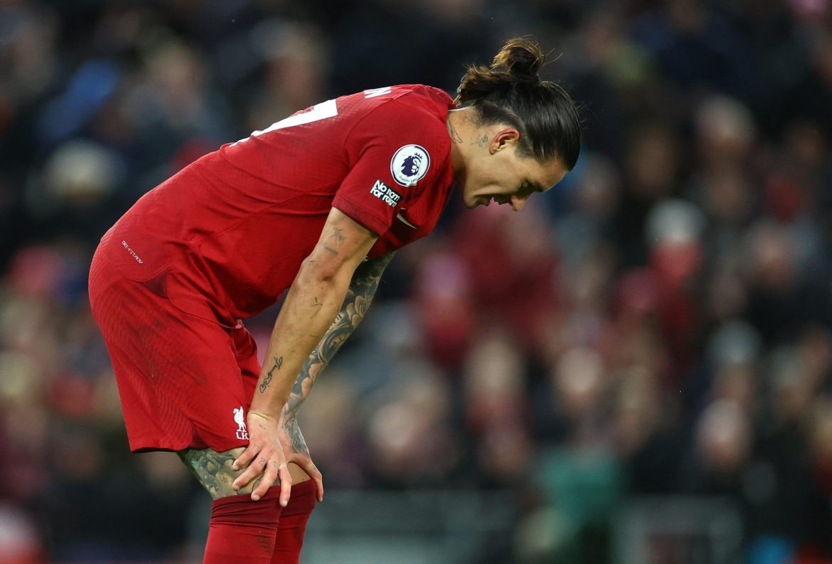 Liverpool: Nunez could miss Wolves clash